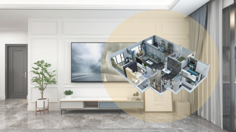 136m²的精致宅家生活：超大客厅+温馨卧室+格调餐厅，超级完美！